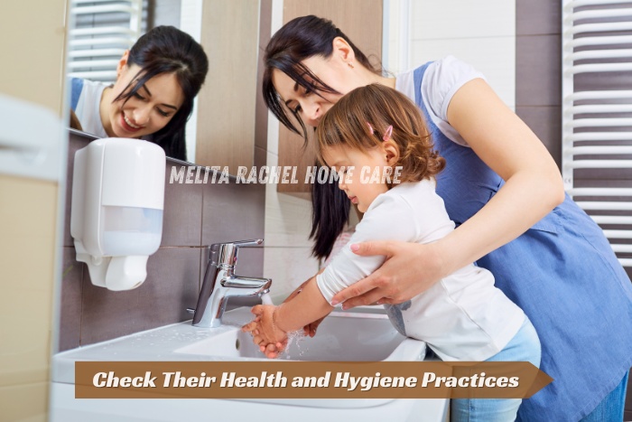 Child wash hands at sink Emphasizing health and hygiene in child care by Melita Rachel Home Care Services in Pollachi