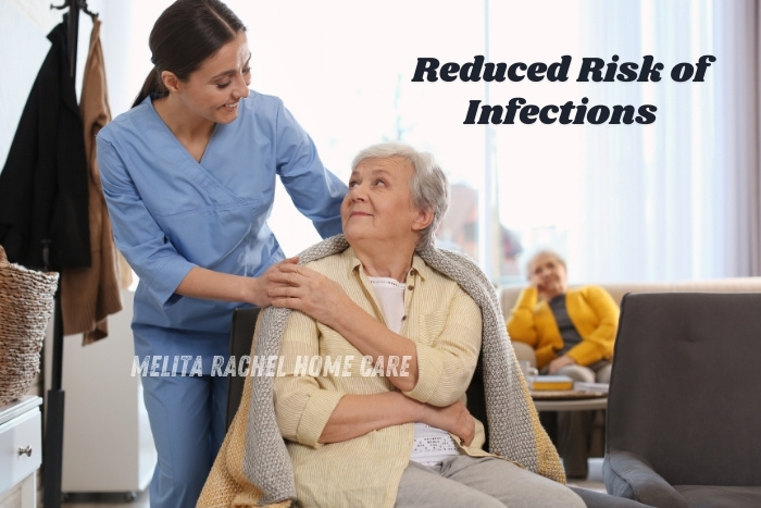 Infection prevention and personalized home care by Melita Rachel Home Care Services in Pollachi